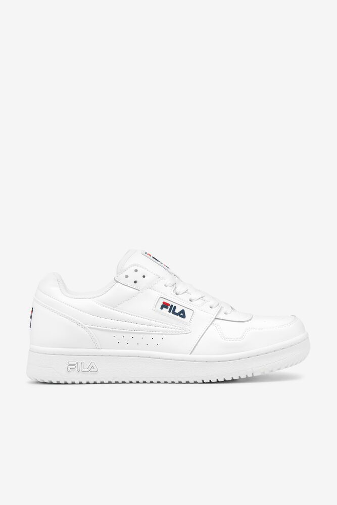 Fila Tenisky Panske T-2 Snow Biele - BVEJQ7406